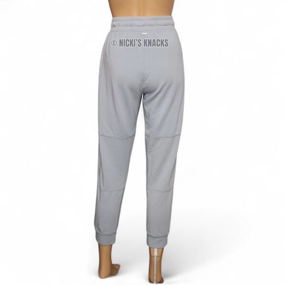 Nanette Lepore Super Soft 7/8 Fleece Jogger Lounge Pants in Skyfall Blue Size M - Picture 4 of 8